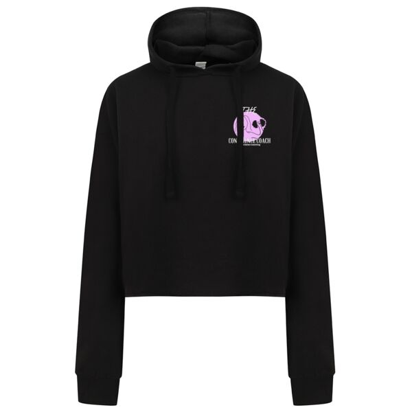 Women's cropped slounge hoodie - 12 month gift Thumbnail